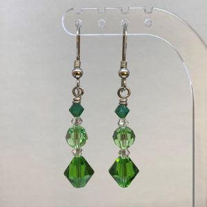 Swarovski crystal earrings